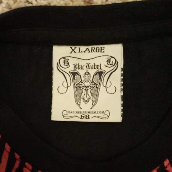 🚫SOLD‼️BLAC LABEL SHIRT - Picture 4 of 6